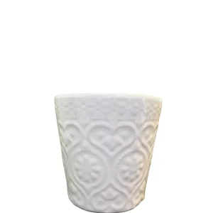 Maceta de cerámica chica Maca Pot & Decor