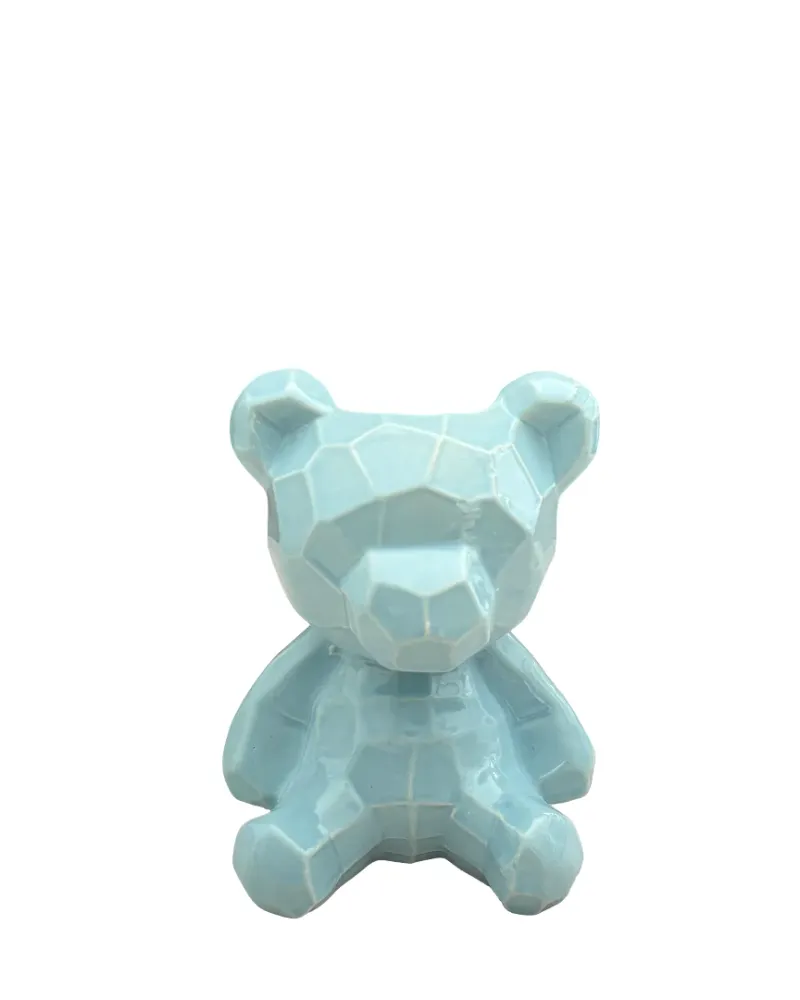 Maceta de cerámica Oso azul Pot & Decor
