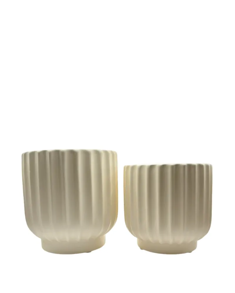 Set de macetas de cerámica Bela Pot & Decor