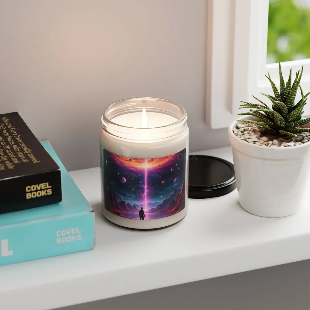 Vela de soja perfumada Cosmic Dream, 255 g - Decoración relajante para el hogar, regalo de aromaterapia, esencial para el...