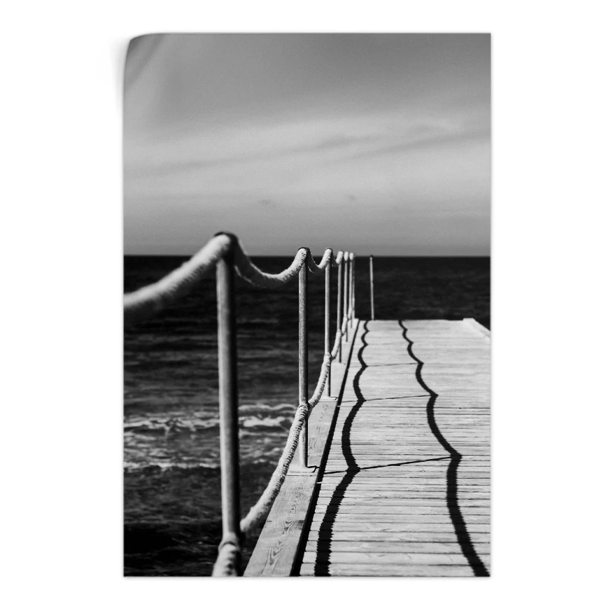 El Puente Y El Mar Poster