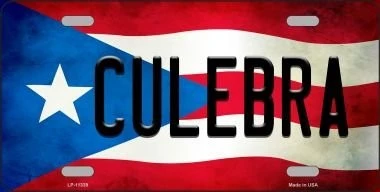 Tabla de PR. con nombre de CULEBRA Puerto Rico
