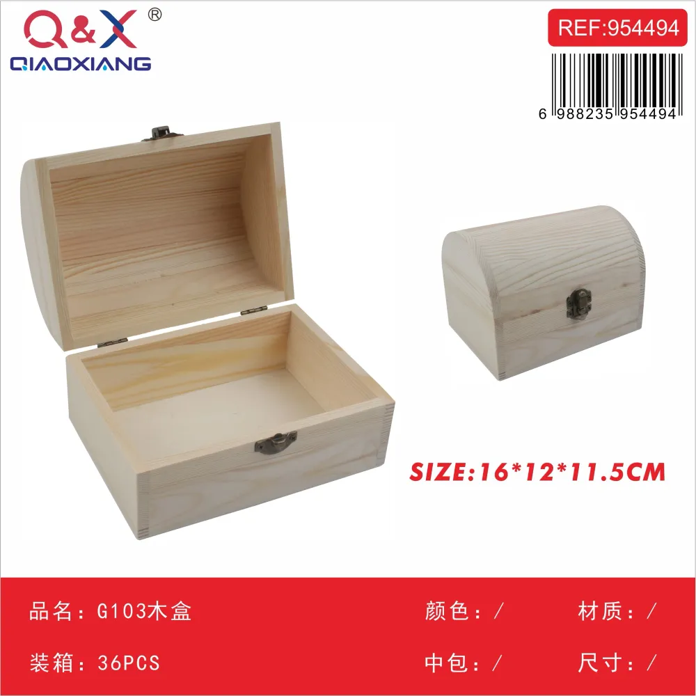Caja de Madera Modelo G103 Q&X