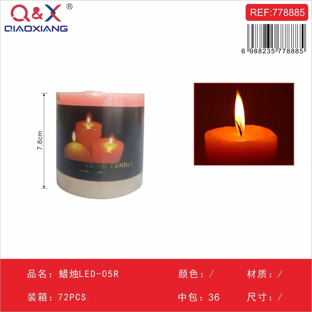 Vela LED decorativa – LED-05R Q&X