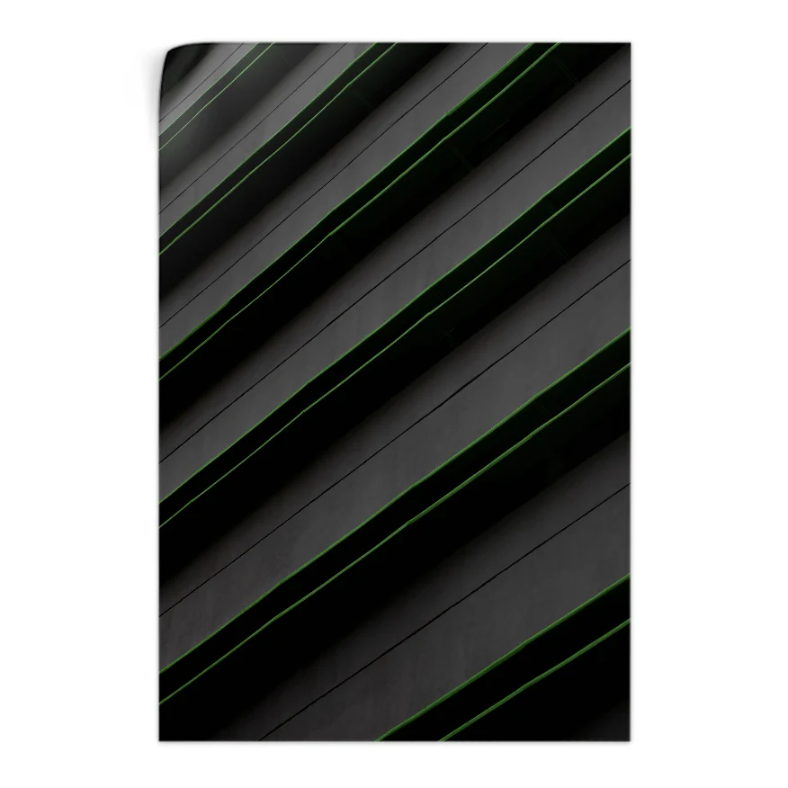 Rayas Verdes Poster