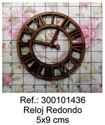 REF: 300101436 Reloj redondo Recrearte SAS