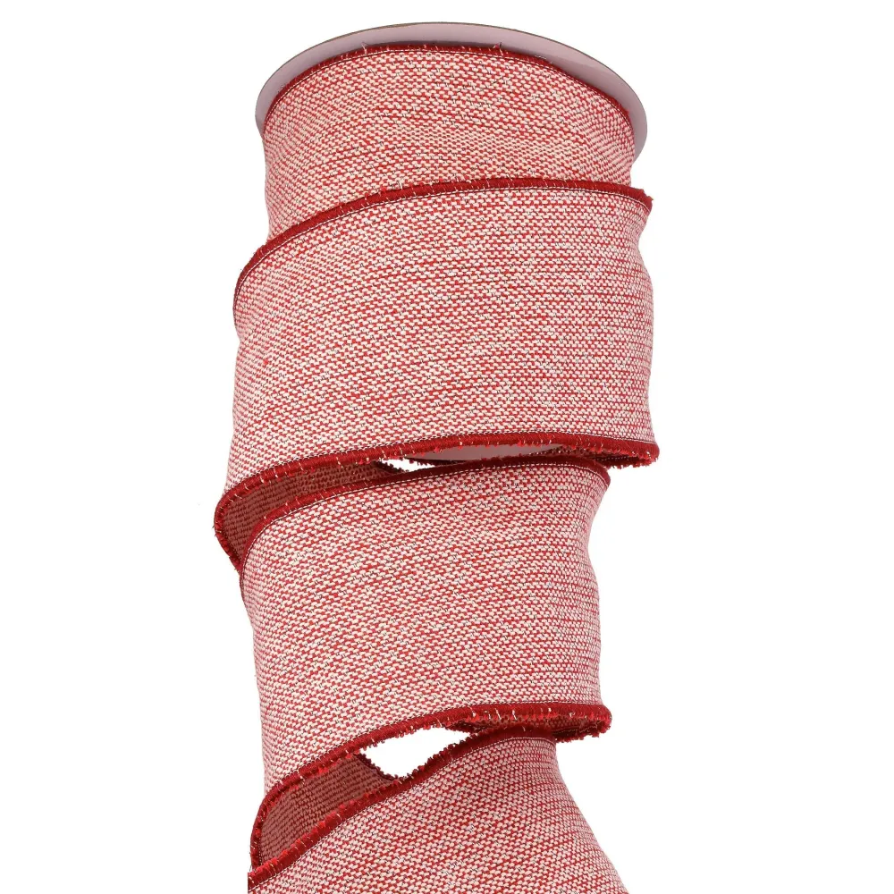 RI LISTON LUREX JACQUARD 4"X10Y
