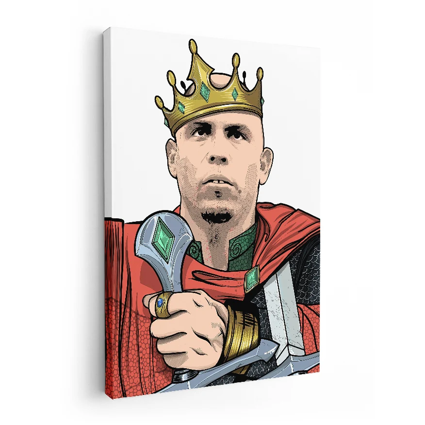 Ronaldo Rey Poster