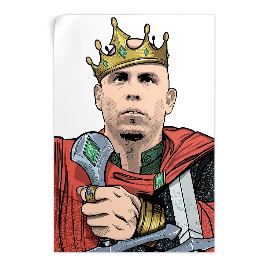 Ronaldo Rey Poster