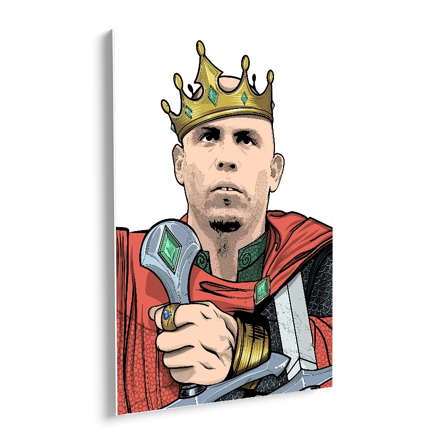 Ronaldo Rey Poster