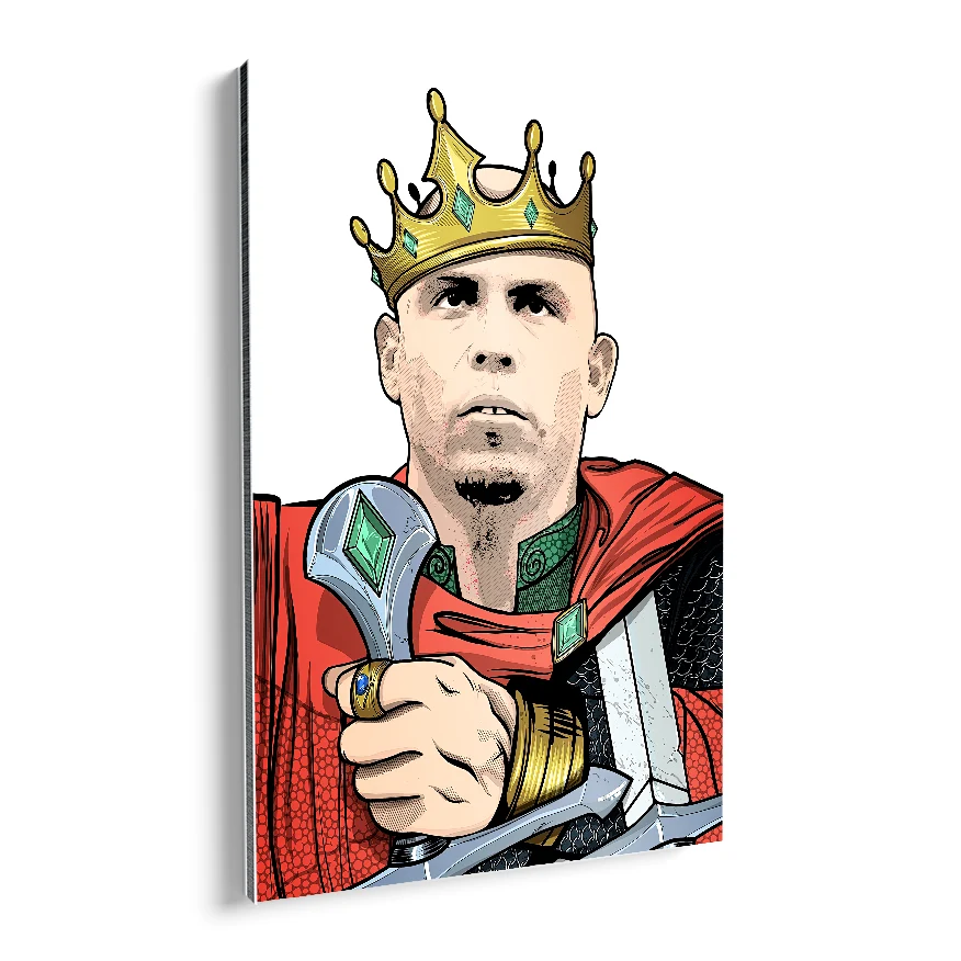 Ronaldo Rey Poster