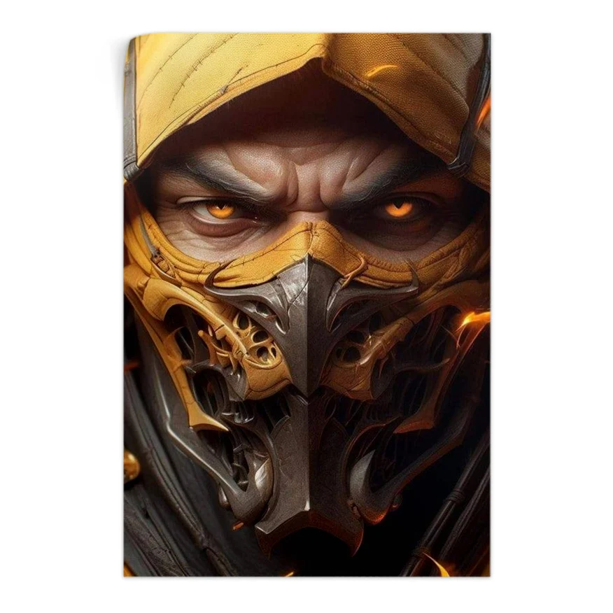 Scorpion Mortal Kombat Poster
