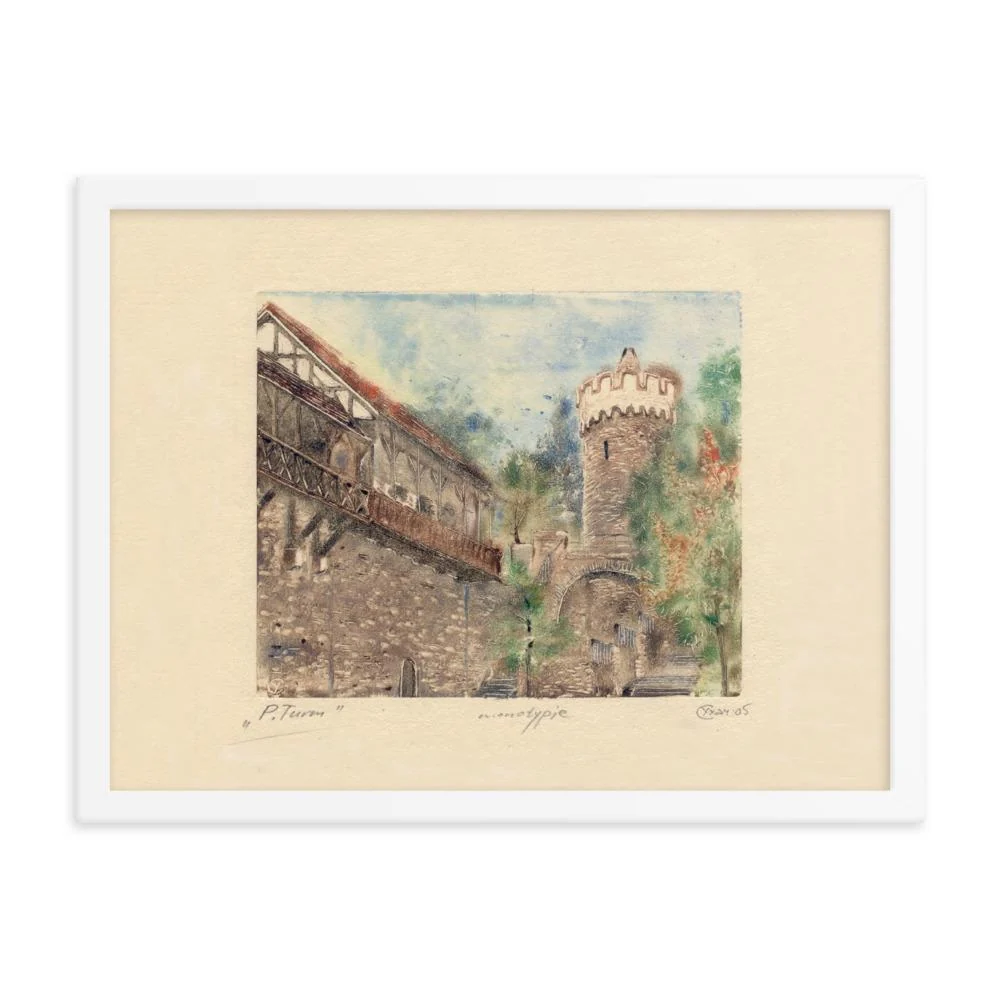 Pulverturm de Jena - Póster Sergej Uchatsch