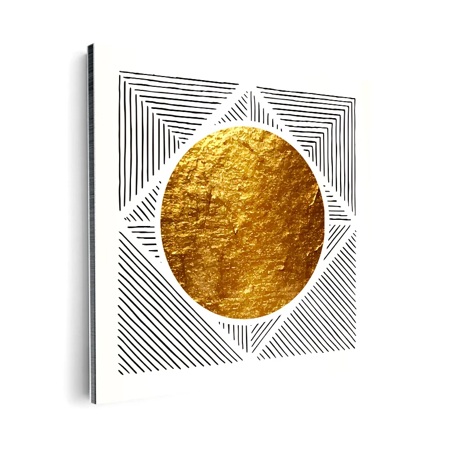 Simetrí Cuadríptico Poster