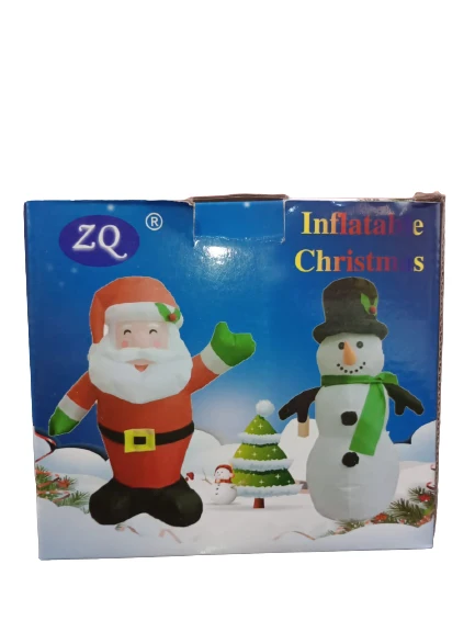 NAV. INFLABLE DE SNOWMAN 90CM SIN LUZ SIN MARCA