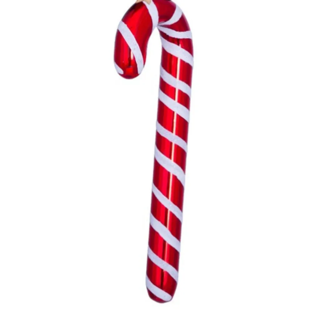 NAV. ORNAMENTO 46CM BASTON ROJO SIN MARCA