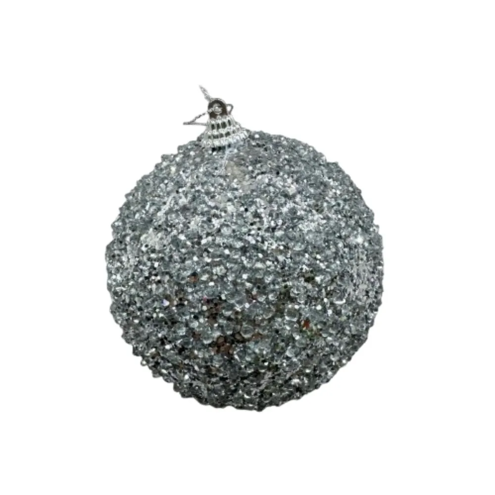 NAV. PELOTA SET2 PLATA 10CM BRILLO SIN MARCA