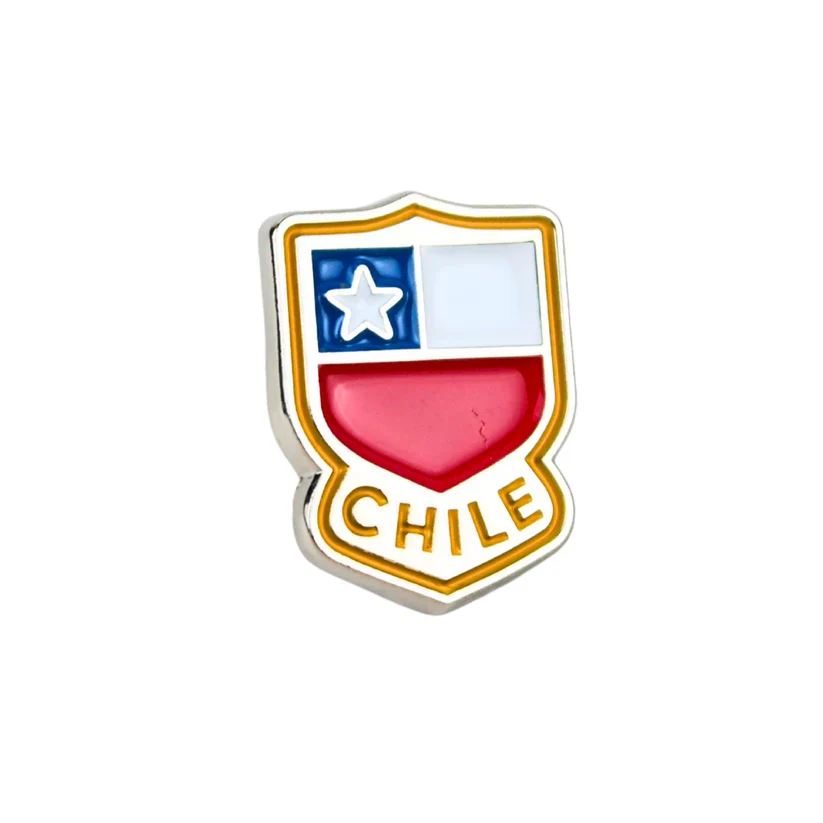 Pin Metálico Souvenir de Chile Logo SOLEIO