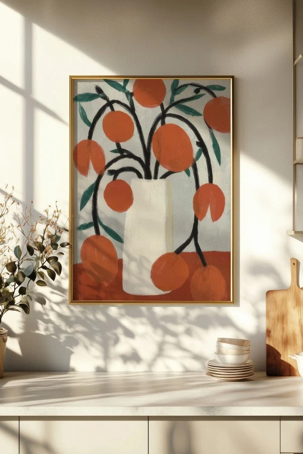 Orange Sway Stilness in Bloom