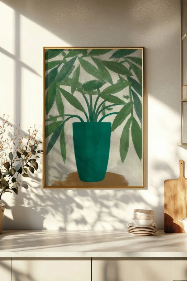 Potted Jungle Stilness in Bloom