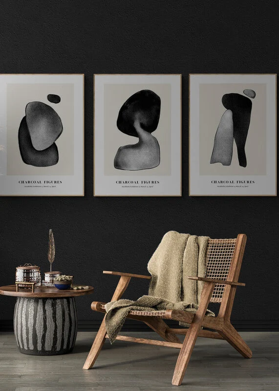 CHARCOAL FIGURES NO.2 studiomalek