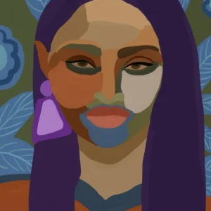COLORFUL FACES No1 studiomalek