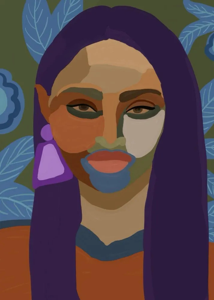 COLORFUL FACES No1 studiomalek