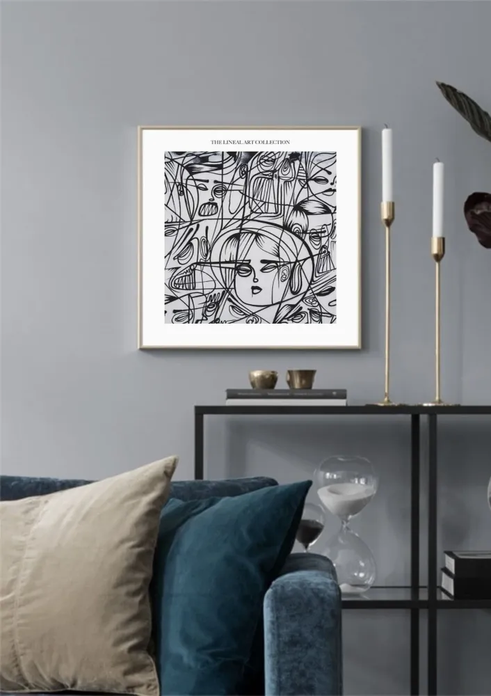 LINEAL ART POSTER studiomalek