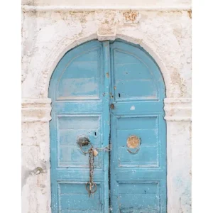 SANTORINI GETAWAY POSTER studiomalek