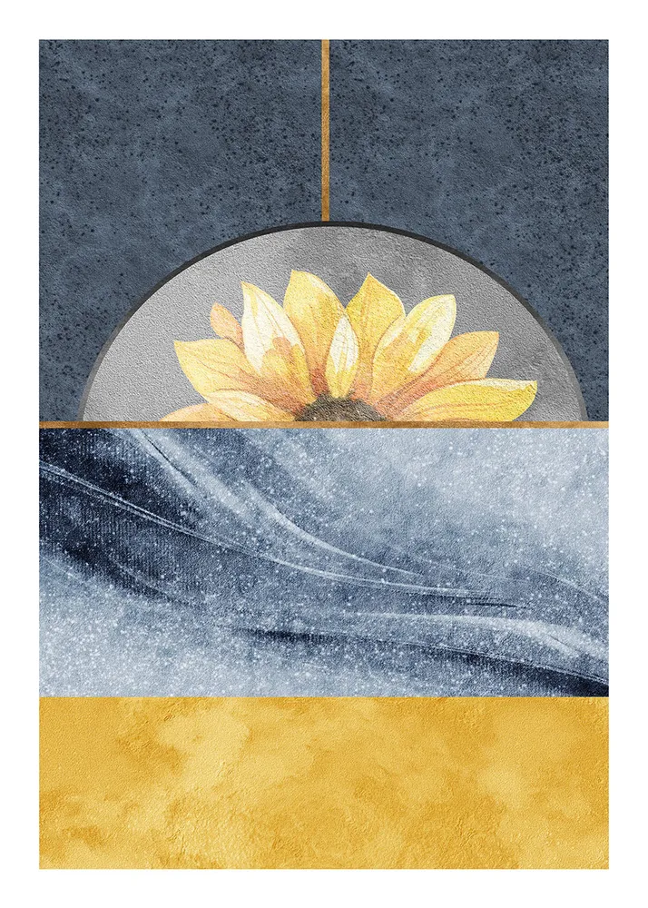 SUNFLOWER ABSTRACT studiomalek