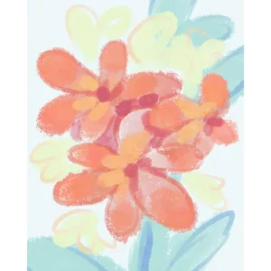 WATERCOLOR DAISIES studiomalek