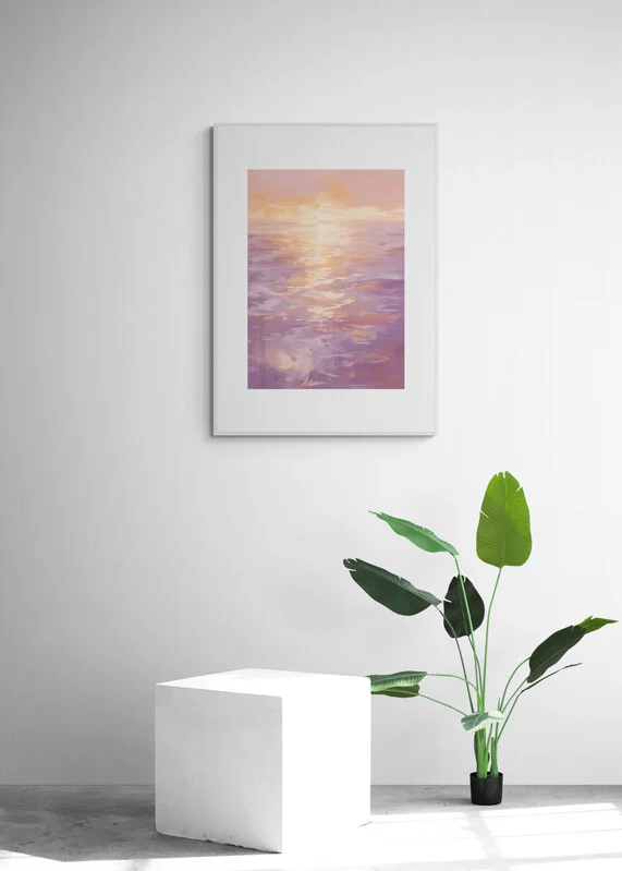 WATERCOLOR SUNSET studiomalek