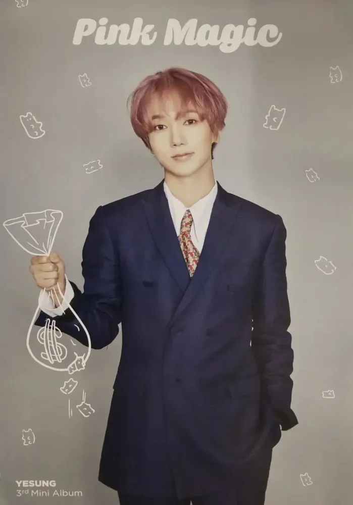 Yesung - Pink Magic POSTER SUPER JUNIOR