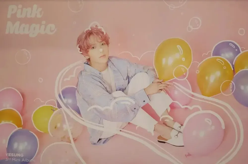 Yesung - Pink Magic POSTER SUPER JUNIOR