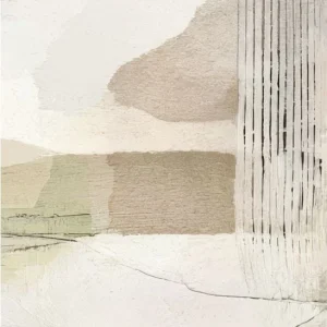 Muted Harmony Textured Horizons (Lienzos)
