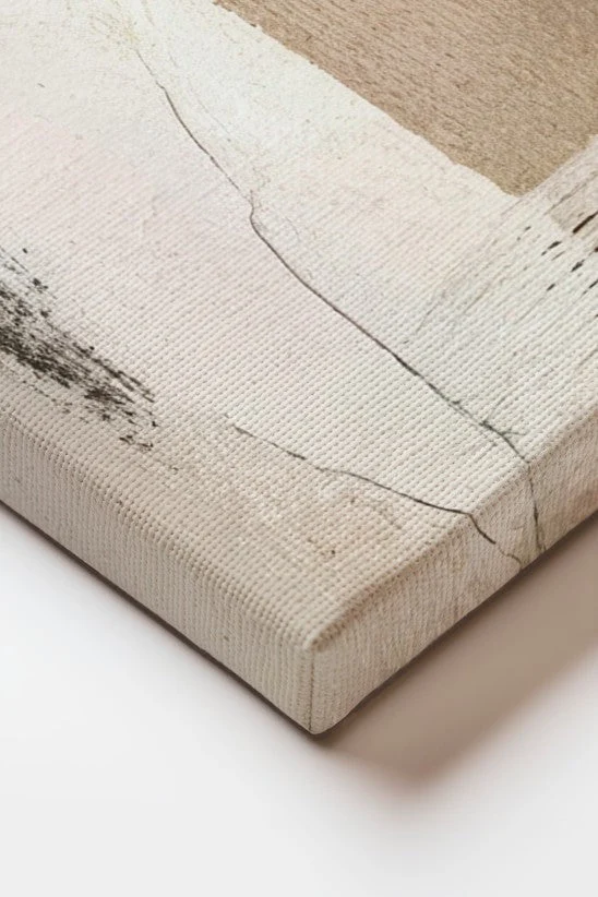 Muted Harmony Textured Horizons (Lienzos)