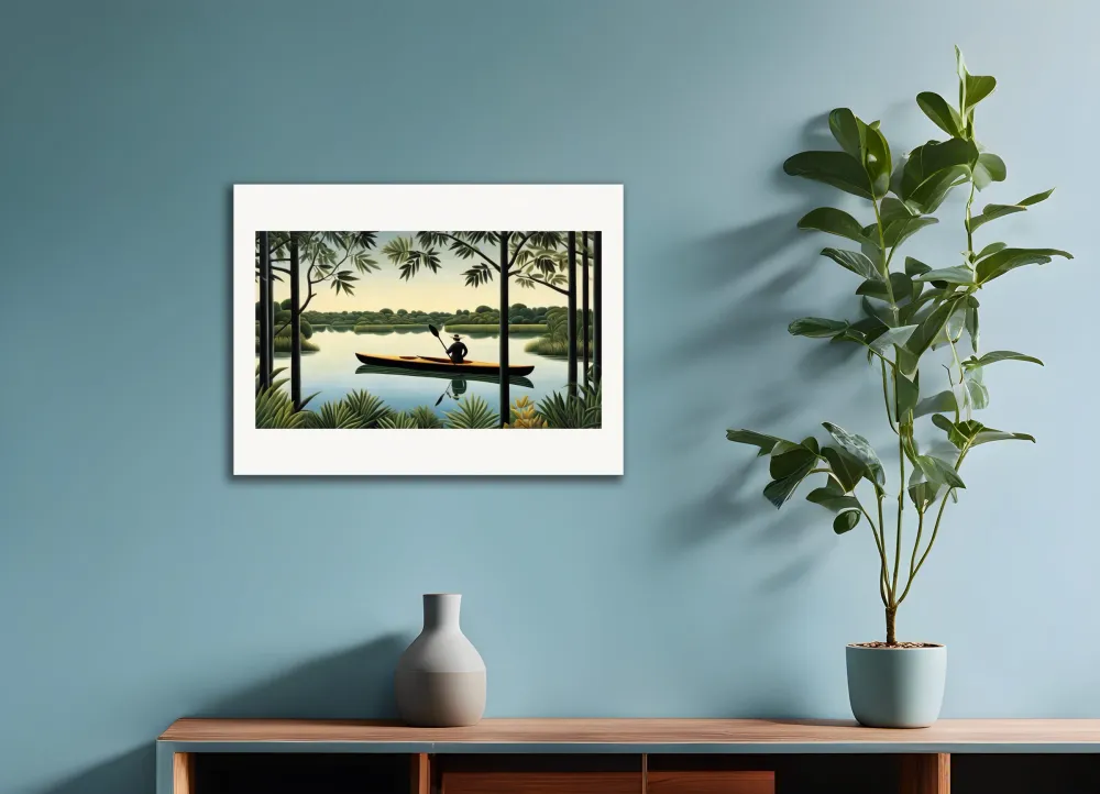 Arte ingenuo, Kayak - Póster The Object