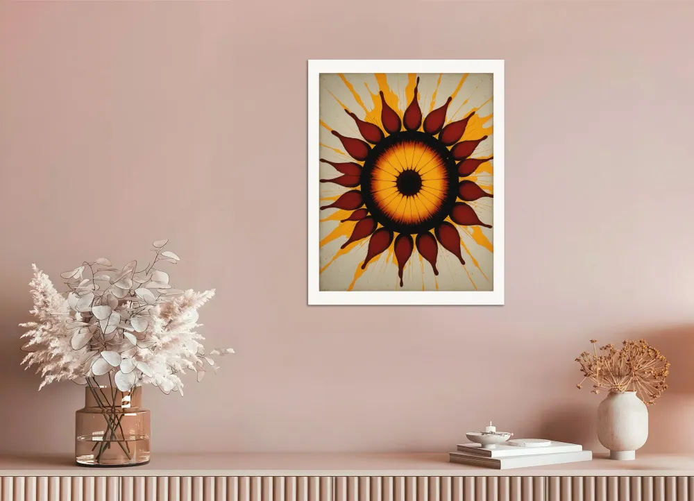 Cero arte, girasol - Póster The Object