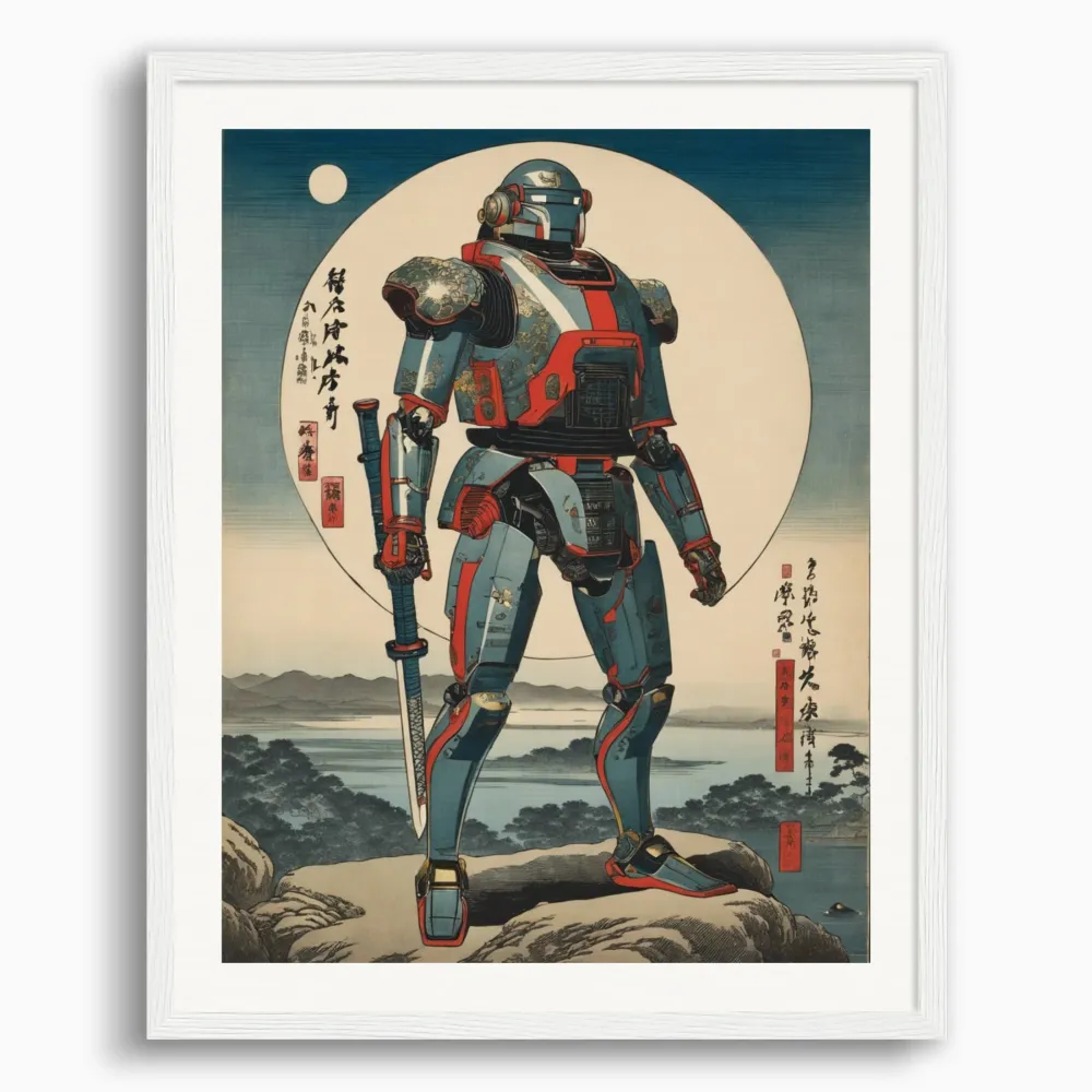 Hiroshige hypertech, Samurai Cyborg - Póster The Object
