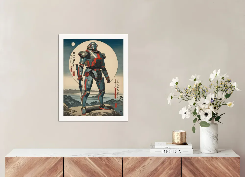 Hiroshige hypertech, Samurai Cyborg - Póster The Object