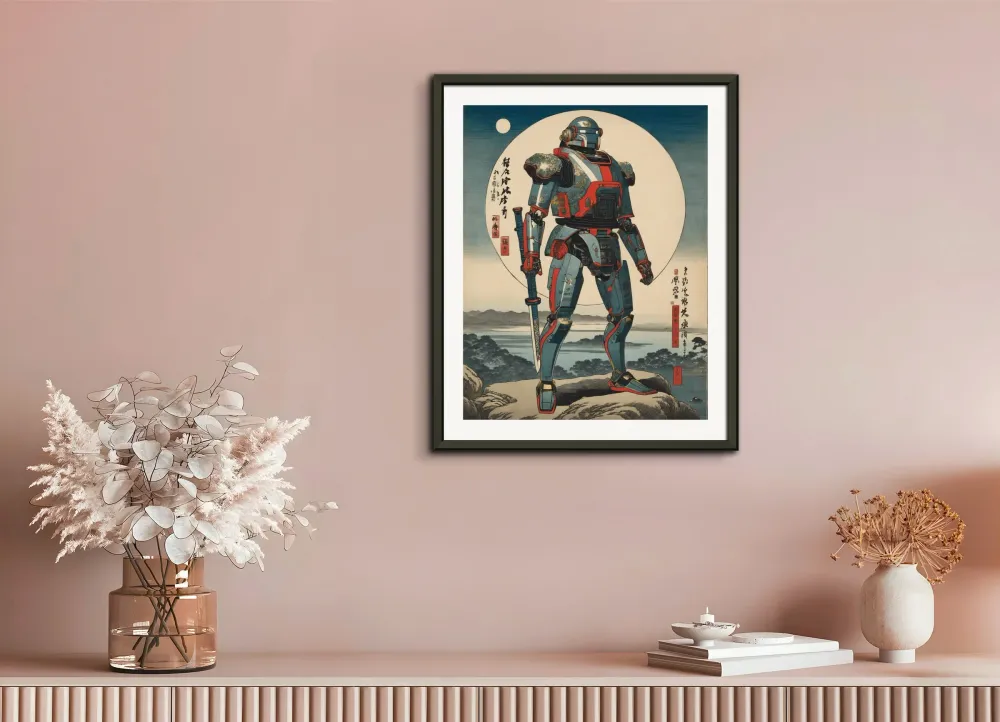 Hiroshige hypertech, Samurai Cyborg - Póster The Object