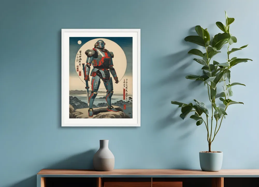 Hiroshige hypertech, Samurai Cyborg - Póster The Object
