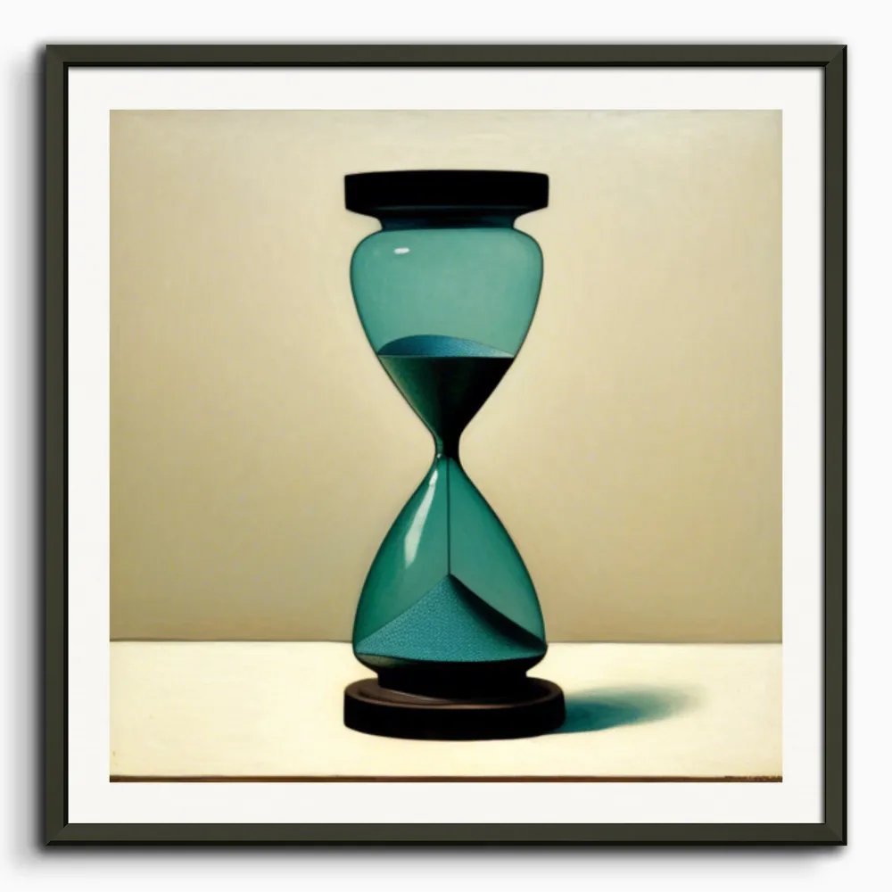 Reloj de arena - Póster The Object