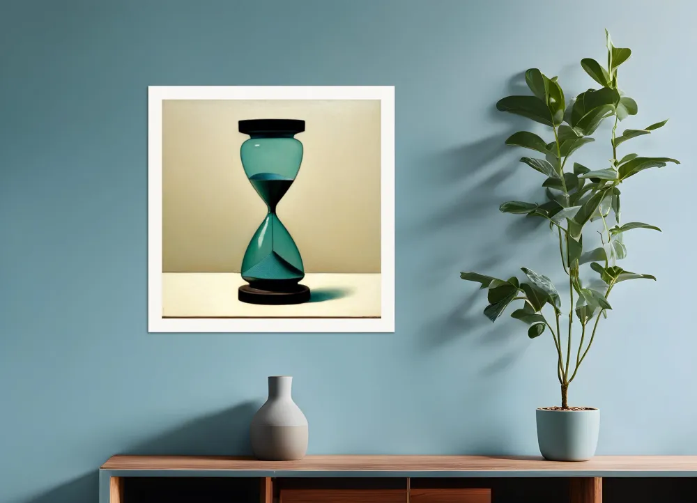 Reloj de arena - Póster The Object