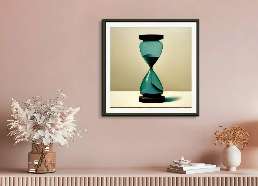 Reloj de arena - Póster The Object