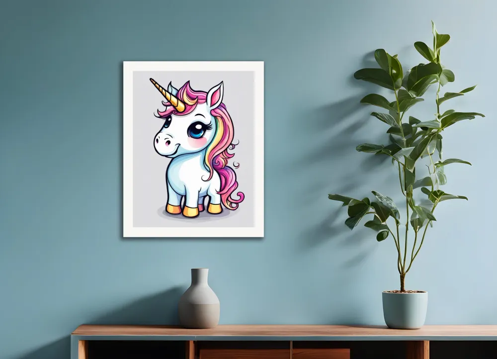 Unicornio diminuto - pósters The Object