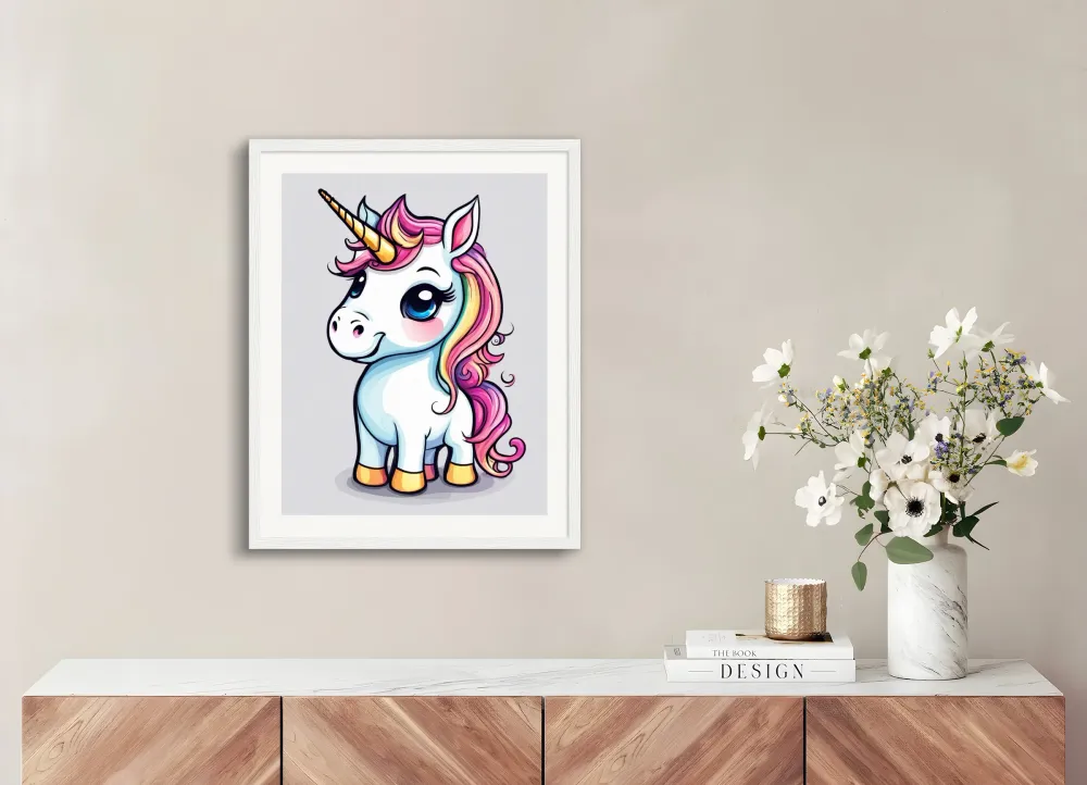 Unicornio diminuto - pósters The Object