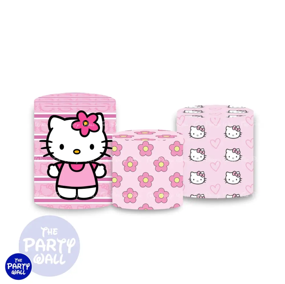 Hello Kitty - Fundas para cilindros The Party Wall