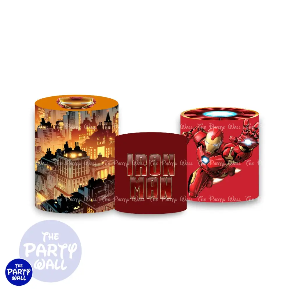 Iron Man - Fundas para cilindros The Party Wall