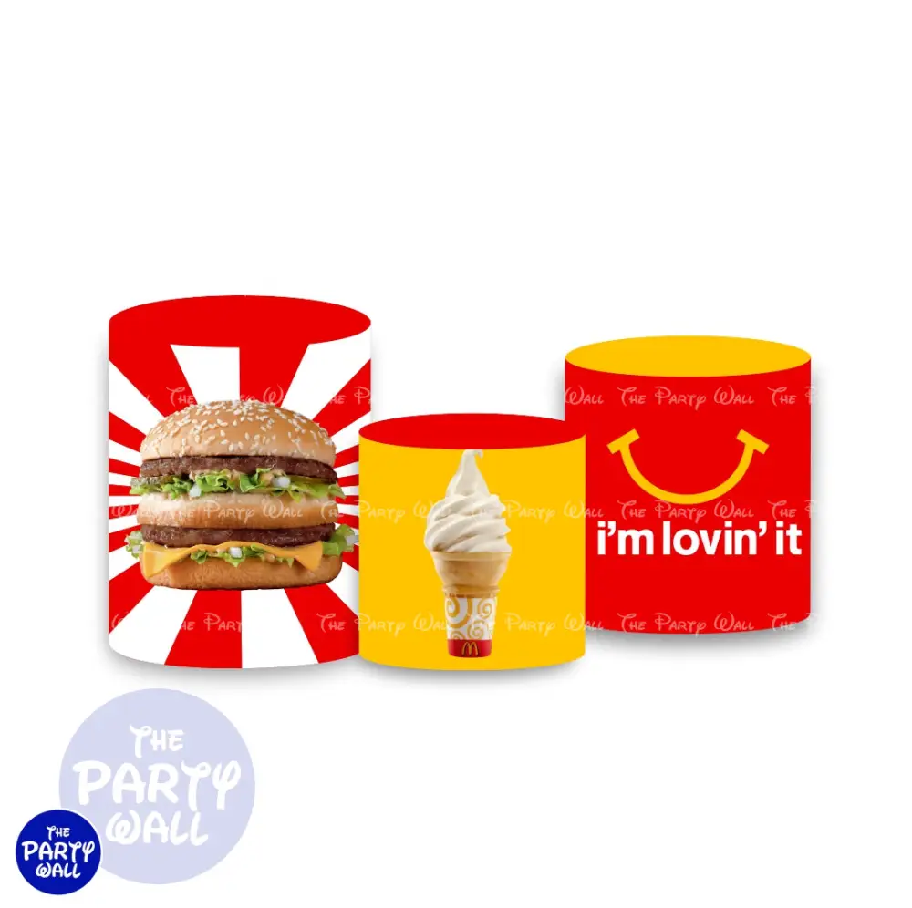 McDonalds - Fundas para cilindros The Party Wall